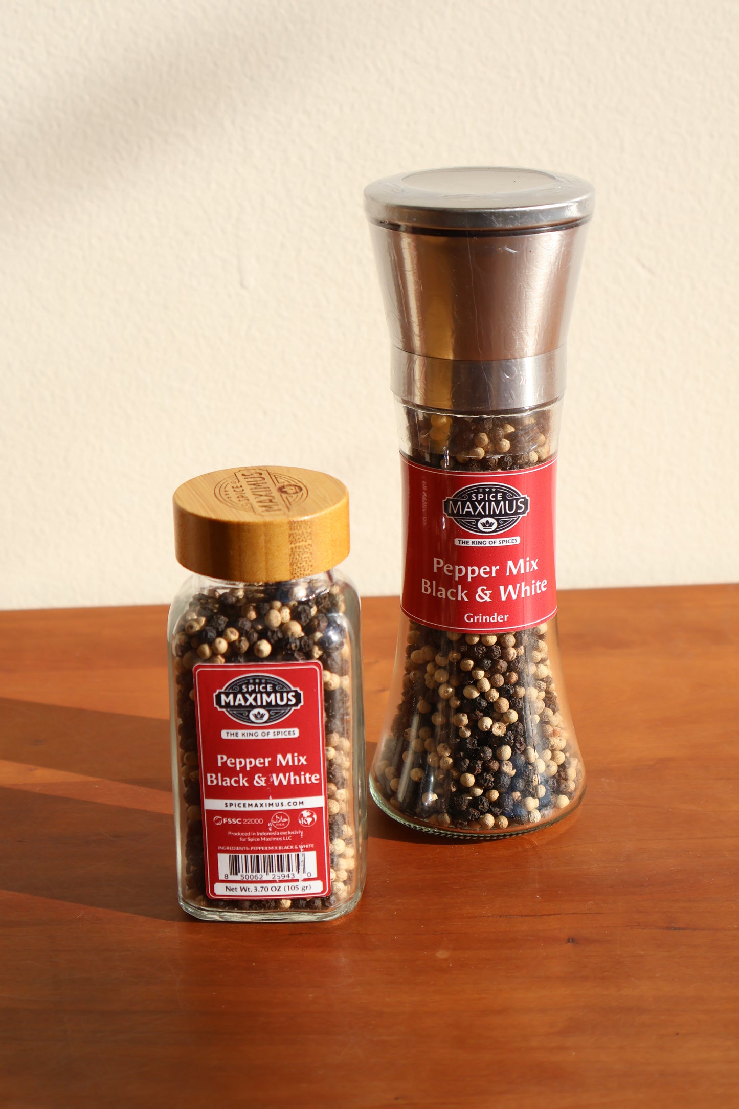 Pepper Mix Black & White