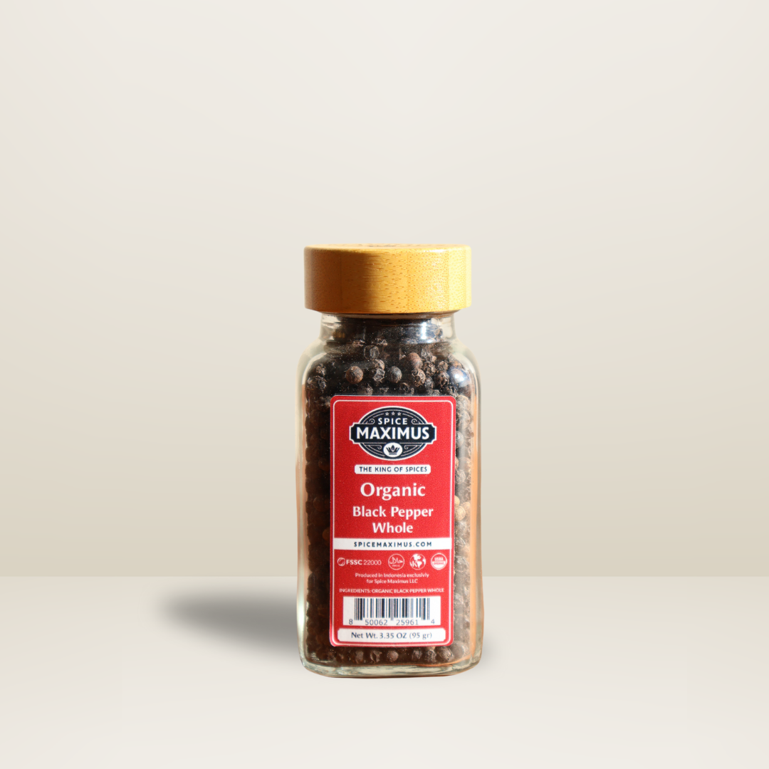 Organic Black Pepper Whole