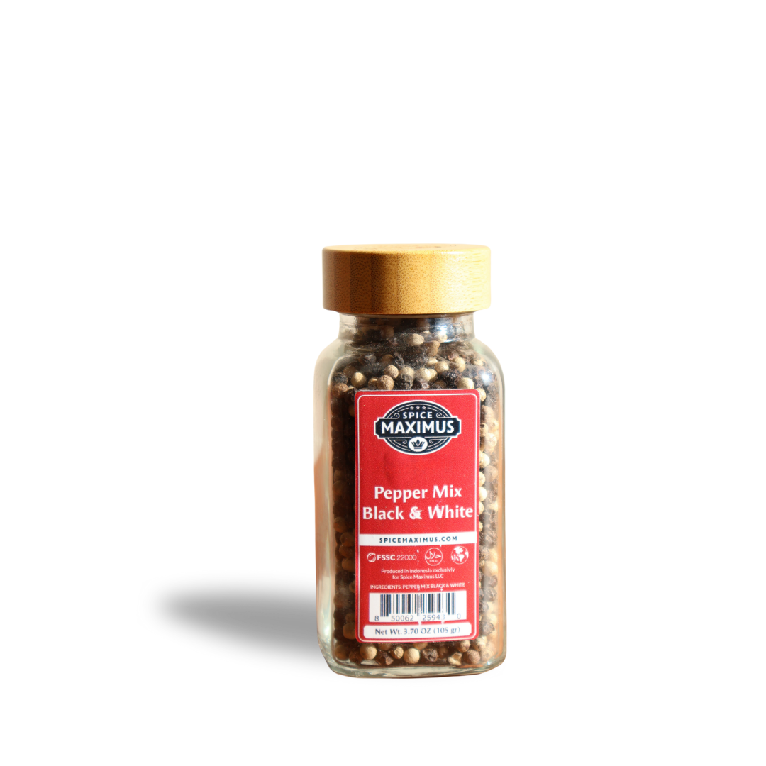 Organic Black and White Pepper Mix
