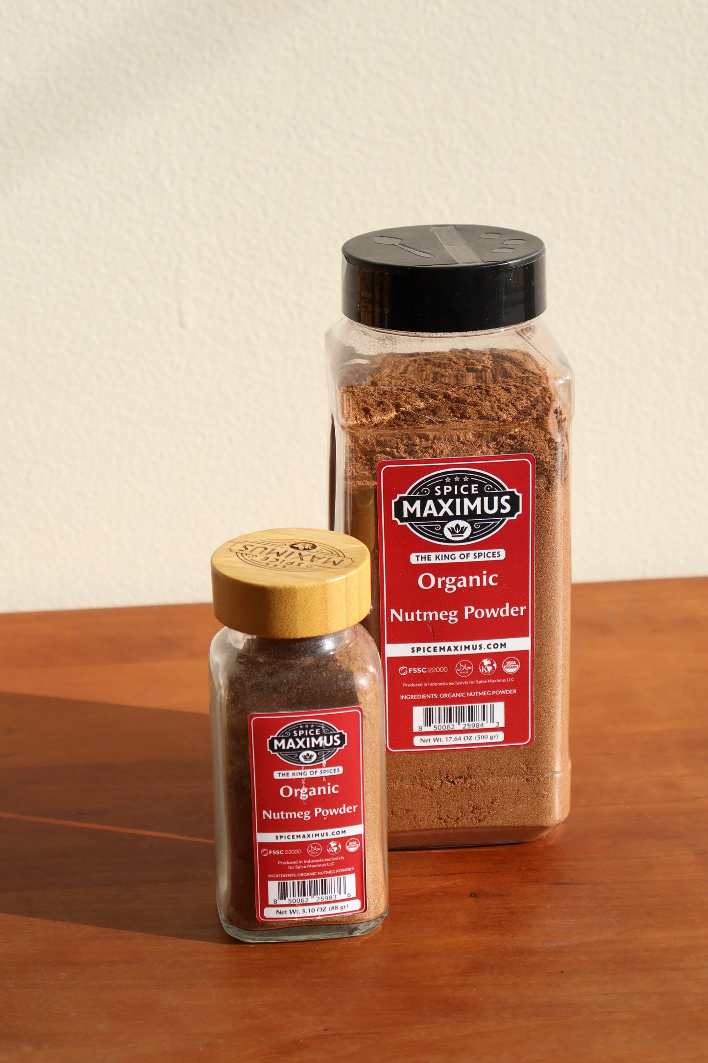 Organic Nutmeg Powder (950ml / 32oz)